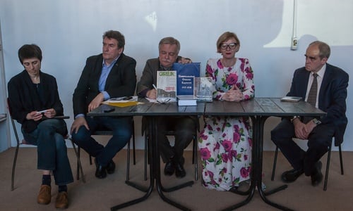 Presentation of Yury Dmitriyev books took place at Petrozavodsk