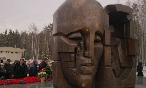 Memorial to victims of political repression opened in Ekaterinburg