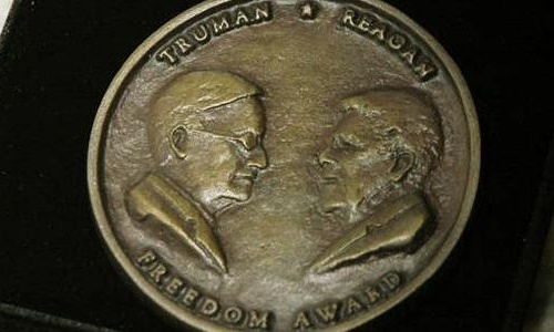 International Memorial was awarded with Truman-Reagan medal of Freedom