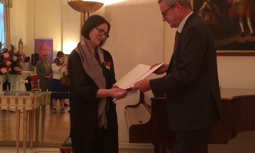 Ирина Щербакова награждена Австрийским почетным крестом